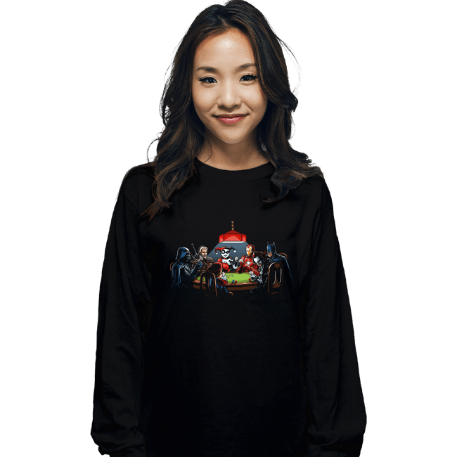 Secret_Shirts Long Sleeve Shirts, Unisex / Small / Black Pop Culture Tribute