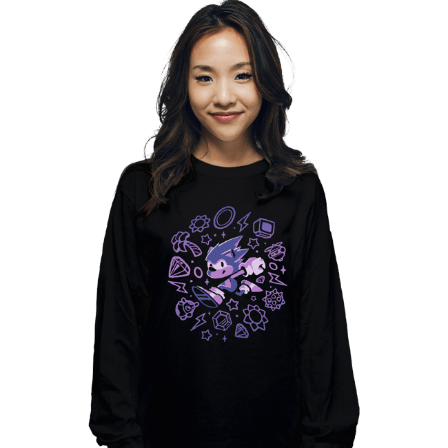 Daily_Deal_Shirts Long Sleeve Shirts, Unisex / Small / Black Speedy Boy