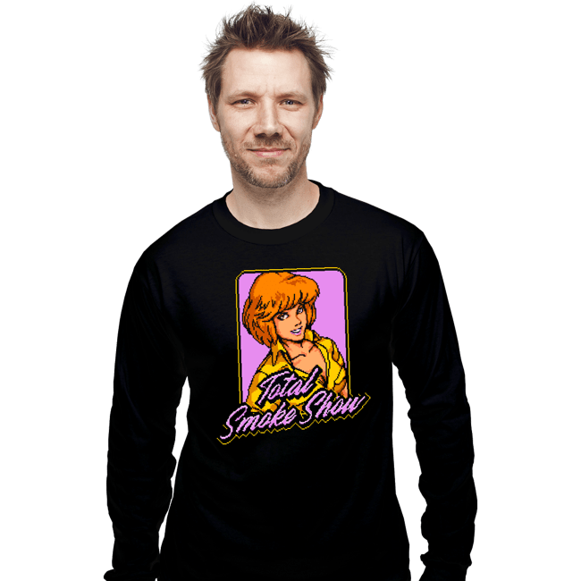 Secret_Shirts Long Sleeve Shirts, Unisex / Small / Black Smoke Show