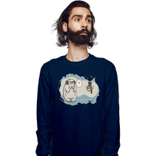 Load image into Gallery viewer, Daily_Deal_Shirts Long Sleeve Shirts, Unisex / Small / Navy Hoth In Here
