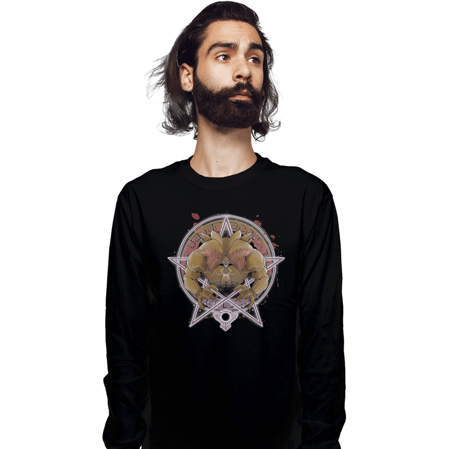 Shirts Long Sleeve Shirts, Unisex / Small / Black Exodia