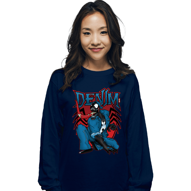 Last_Chance_Shirts Long Sleeve Shirts, Unisex / Small / Navy Denim