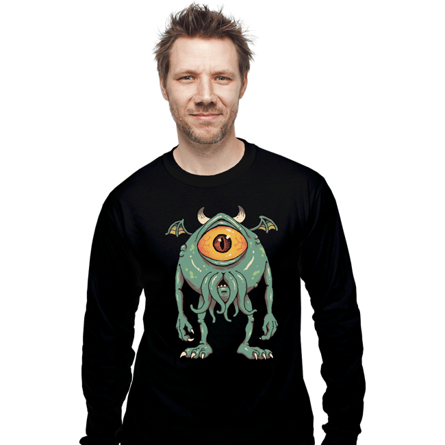 Daily_Deal_Shirts Long Sleeve Shirts, Unisex / Small / Black Cthulhu Inc