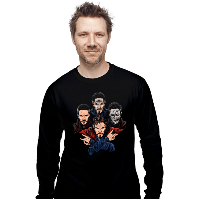 Daily_Deal_Shirts Long Sleeve Shirts, Unisex / Small / Black The Strange Rhapsody