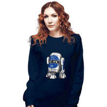 Load image into Gallery viewer, Daily_Deal_Shirts Long Sleeve Shirts, Unisex / Small / Navy R2-IPA
