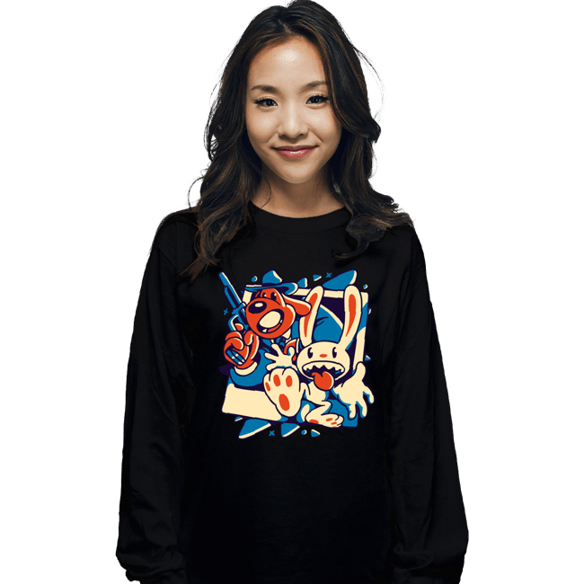 Shirts Long Sleeve Shirts, Unisex / Small / Black Freelance Police