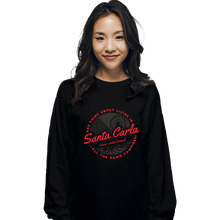 Load image into Gallery viewer, Secret_Shirts Long Sleeve Shirts, Unisex / Small / Black Santa Carla Vampires
