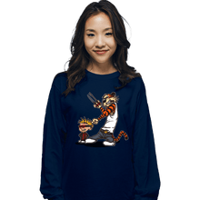 Load image into Gallery viewer, Secret_Shirts Long Sleeve Shirts, Unisex / Small / Navy The Superhero Team
