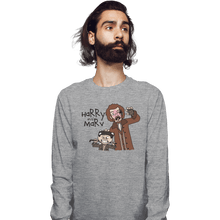 Load image into Gallery viewer, Shirts Long Sleeve Shirts, Unisex / Small / Sports Grey Harry And Marv
