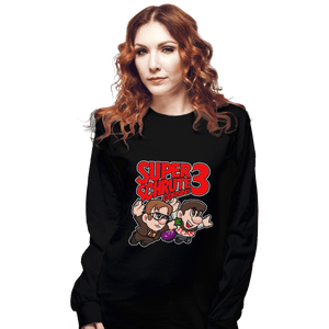 Shirts Long Sleeve Shirts, Unisex / Small / Black Super Schrute Cousins