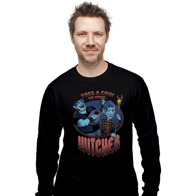 Secret_Shirts Long Sleeve Shirts, Unisex / Small / Black Witcher Brothers