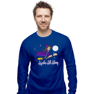 Shirts Long Sleeve Shirts, Unisex / Small / Royal Blue It Was Agatha All Along