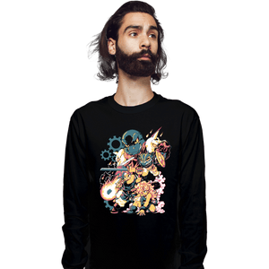 Shirts Long Sleeve Shirts, Unisex / Small / Black BC Chrono Heroes