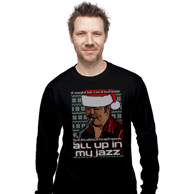 Shirts Long Sleeve Shirts, Unisex / Small / Black My Jazz