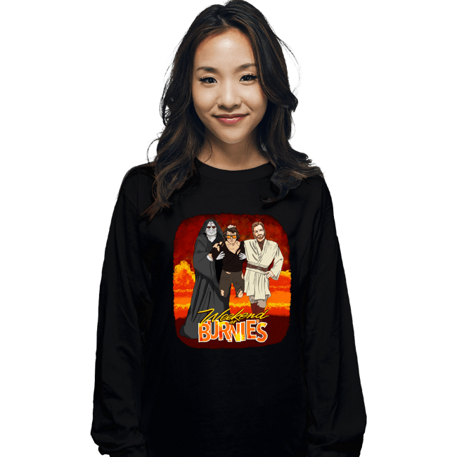 Secret_Shirts Long Sleeve Shirts, Unisex / Small / Black Weekend At Burnies
