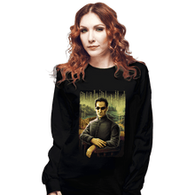 Load image into Gallery viewer, Daily_Deal_Shirts Long Sleeve Shirts, Unisex / Small / Black Mona Neo
