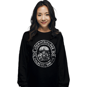 Shirts Long Sleeve Shirts, Unisex / Small / Black Stormtrooper Galactic Empire