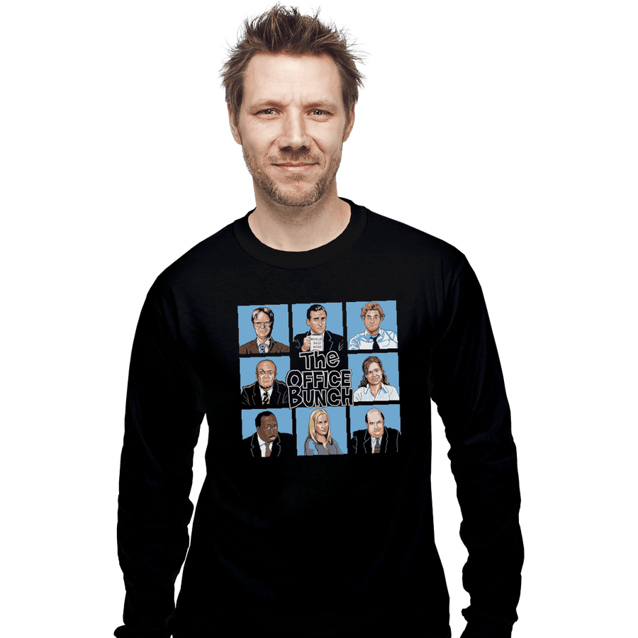 Shirts Long Sleeve Shirts, Unisex / Small / Black The Office Bunch