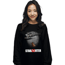 Load image into Gallery viewer, Secret_Shirts Long Sleeve Shirts, Unisex / Small / Black To The Starfighter!
