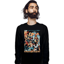 Load image into Gallery viewer, Secret_Shirts Long Sleeve Shirts, Unisex / Small / Black HB Superheroes
