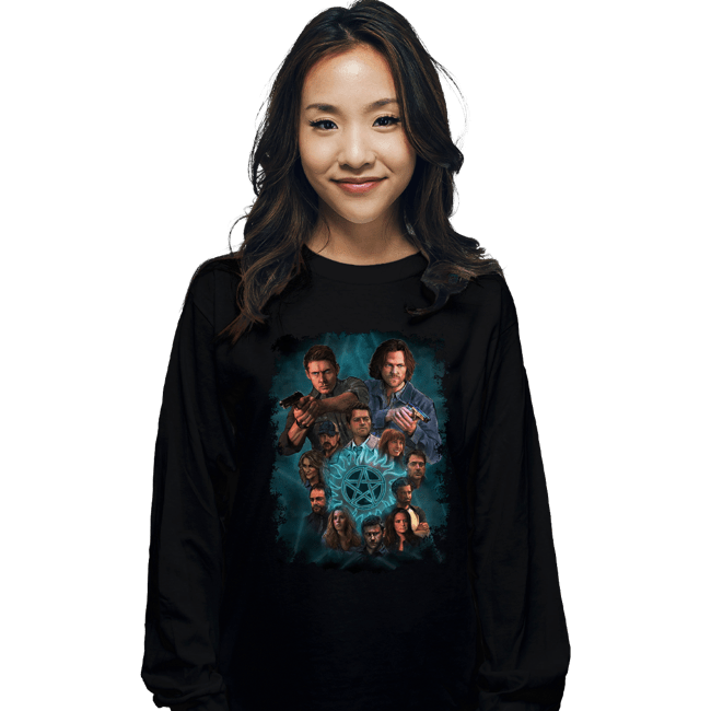 Shirts Long Sleeve Shirts, Unisex / Small / Black The Winchesters