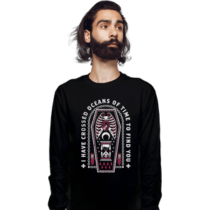 Shirts Long Sleeve Shirts, Unisex / Small / Black Oceans Of Time