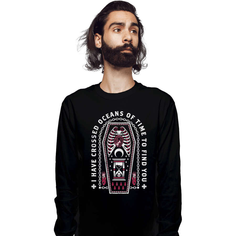 Shirts Long Sleeve Shirts, Unisex / Small / Black Oceans Of Time