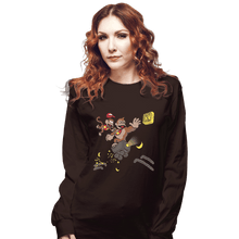 Load image into Gallery viewer, Shirts Long Sleeve Shirts, Unisex / Small / Dark Chocolate Life In The Mines
