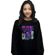 Load image into Gallery viewer, Shirts Long Sleeve Shirts, Unisex / Small / Black Neon EVA
