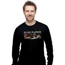 Load image into Gallery viewer, Shirts Long Sleeve Shirts, Unisex / Small / Black Scar Raider
