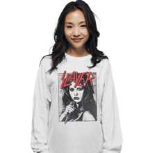 Load image into Gallery viewer, Daily_Deal_Shirts Long Sleeve Shirts, Unisex / Small / White Slayer Buffy
