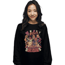 Load image into Gallery viewer, Shirts Long Sleeve Shirts, Unisex / Small / Black Villains Izakaya
