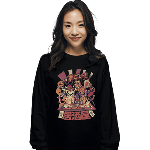 Shirts Long Sleeve Shirts, Unisex / Small / Black Villains Izakaya