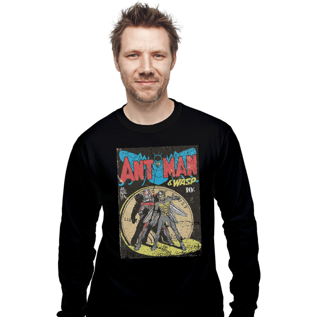 Shirts Long Sleeve Shirts, Unisex / Small / Black Antman And Wasp