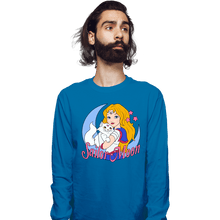 Load image into Gallery viewer, Daily_Deal_Shirts Long Sleeve Shirts, Unisex / Small / Sapphire Sailor Moon USA
