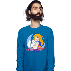 Daily_Deal_Shirts Long Sleeve Shirts, Unisex / Small / Sapphire Sailor Moon USA