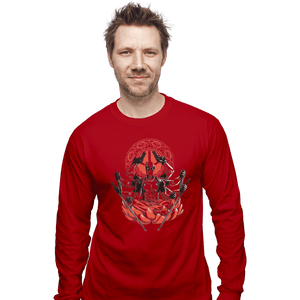 Shirts Long Sleeve Shirts, Unisex / Small / Red Zenpool