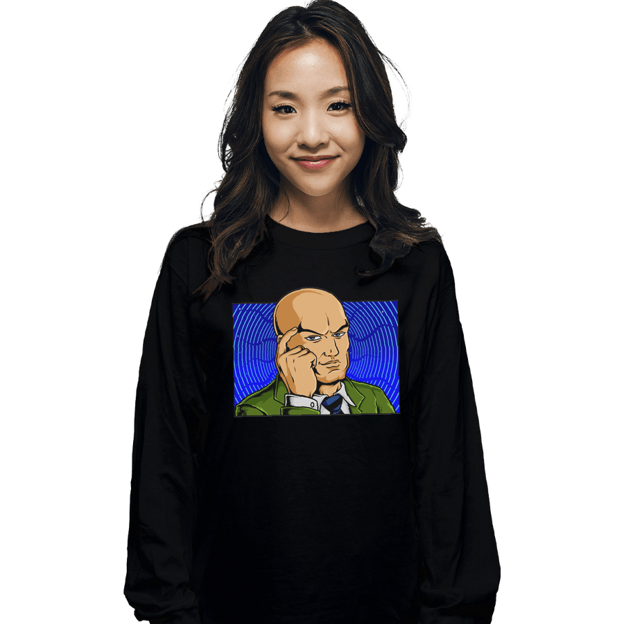 Shirts Long Sleeve Shirts, Unisex / Small / Black Thinking Mutant