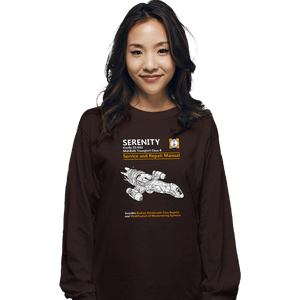 Shirts Long Sleeve Shirts, Unisex / Small / Dark Chocolate Serenity Service And Repair Manual