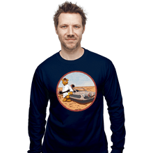 Load image into Gallery viewer, Daily_Deal_Shirts Long Sleeve Shirts, Unisex / Small / Navy Luke Skywockawocka
