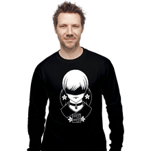 Load image into Gallery viewer, Shirts Long Sleeve Shirts, Unisex / Small / Black 9S
