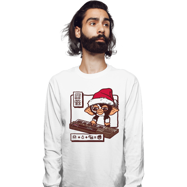 Secret_Shirts Long Sleeve Shirts, Unisex / Small / White MogwaiSong
