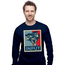 Load image into Gallery viewer, Daily_Deal_Shirts Long Sleeve Shirts, Unisex / Small / Navy Input
