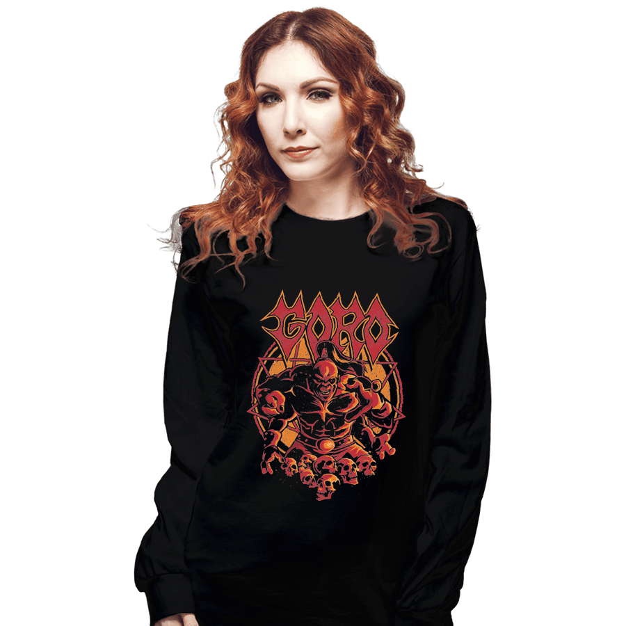 Shirts Long Sleeve Shirts, Unisex / Small / Black The Four Armed Shokan