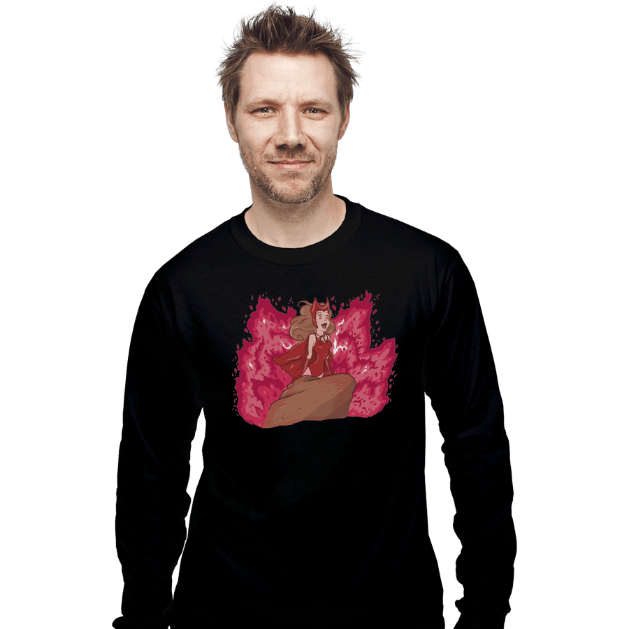 Shirts Long Sleeve Shirts, Unisex / Small / Black The Little Witch
