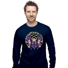 Load image into Gallery viewer, Daily_Deal_Shirts Long Sleeve Shirts, Unisex / Small / Navy Wednesday The 13th

