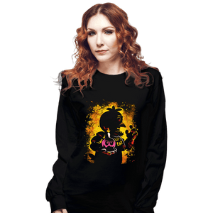 Daily_Deal_Shirts Long Sleeve Shirts, Unisex / Small / Black The Animatronic Chicken