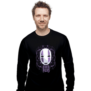 Shirts Long Sleeve Shirts, Unisex / Small / Black No Face