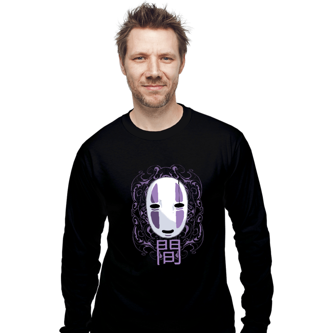 Shirts Long Sleeve Shirts, Unisex / Small / Black No Face