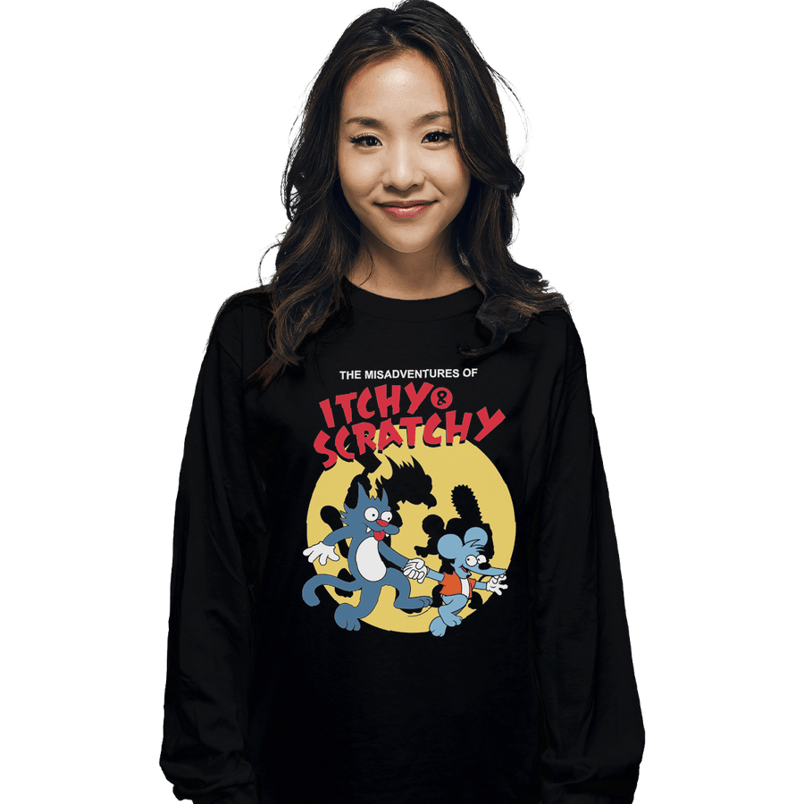 Shirts Long Sleeve Shirts, Unisex / Small / Black The Misadventures